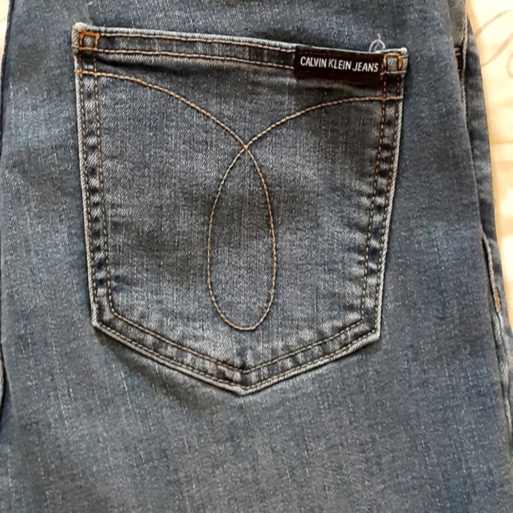 Calvin Klein High Rise Skinny Jeans Size 10